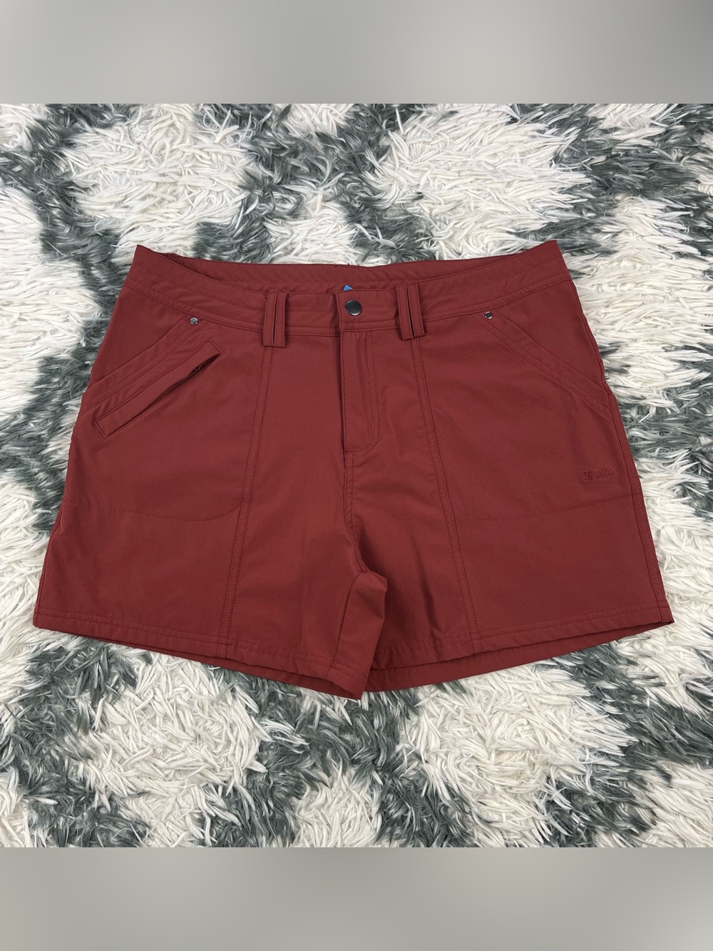 Willit Women’s Burgundy Outdoor Hiking Golf  Shorts Size 10